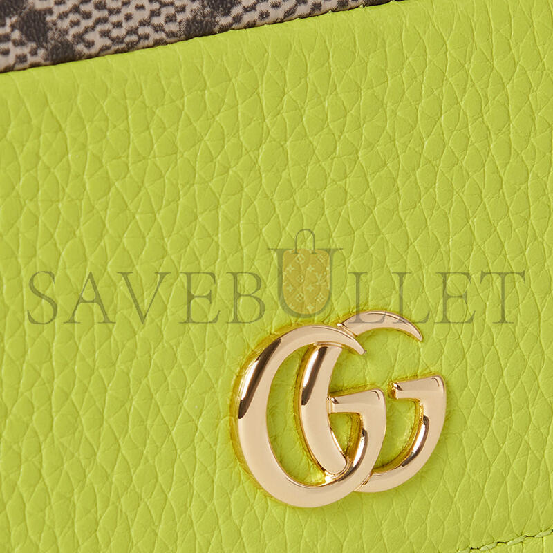 G*u*i gg marmont bi-color wallet on chain 497985 (20*12.5*4cm)